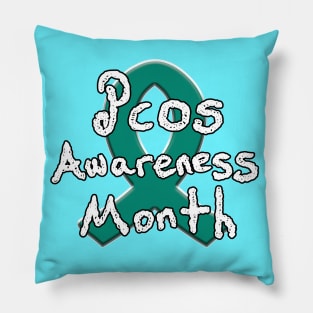 PCOS Awareness Month Pillow