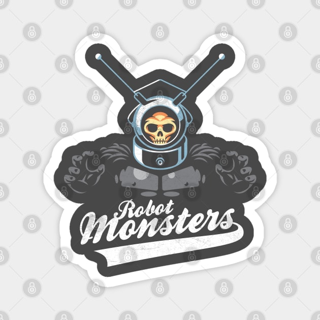 Robot Monster (Plain) Magnet by Dark Corners