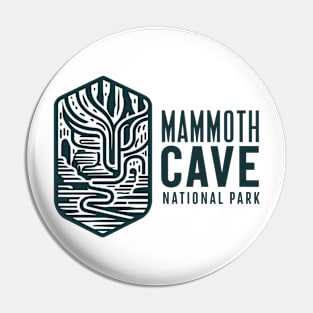 Mammoth Cave National Park Minimalistic Pin