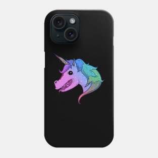 Evil Unicorn - Galaxy Gore Phone Case