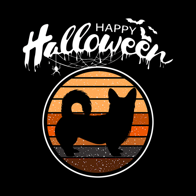 Funny Happy Halloween Beautiful Corgi Men Women Kids Gift by mlleradrian