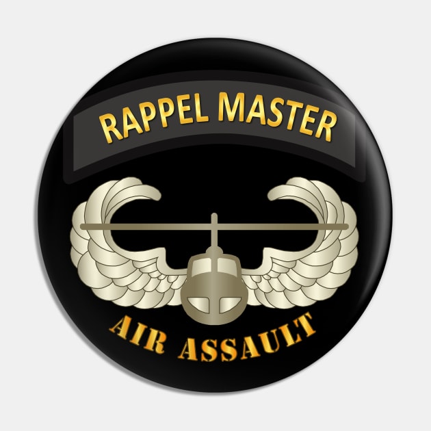 Rappel Master Tab w Air Assault Badge Pin by twix123844