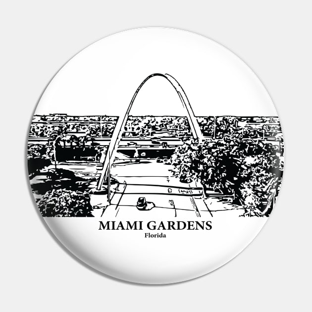 Miami Gardens - Florida Pin by Lakeric