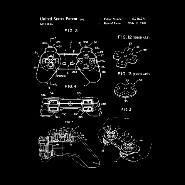 Console Controller Patent by GoshaDron