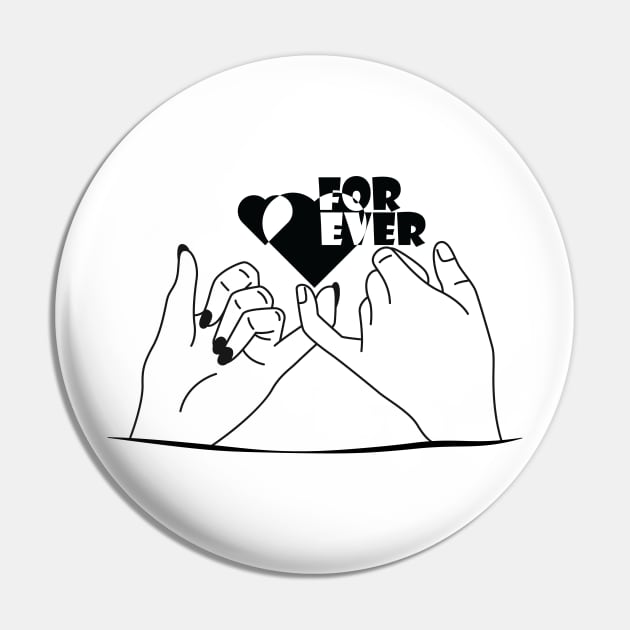 For Ever - I Love u Pin by HozDes