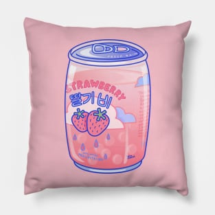 Strawberry Rain Pillow