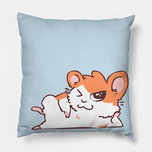 Winking Hamster Pillow