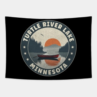 Turtle River Lake Minnesota Sunset Tapestry