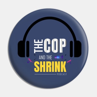 The Cop and the Shrink Podcast Pin