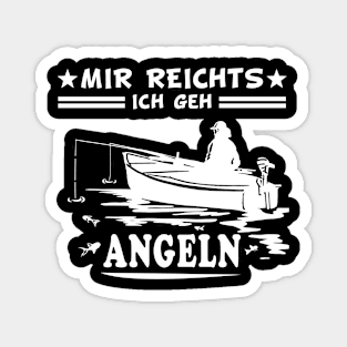 Mir Reichts Ich geh Angeln Angler Magnet