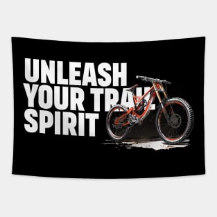 Mountainbike Unleash your trail Tapestry