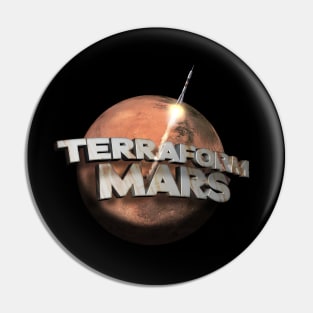Terraform Mars 3D logo Pin