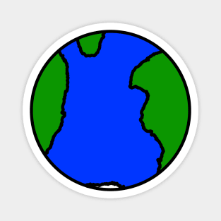 Earth Drawing Magnet