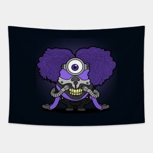 Funny 80's Movie Villain Cartoon Parody Gift For Kids Tapestry