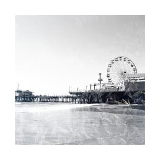 Frosted Santa Monica Pier T-Shirt