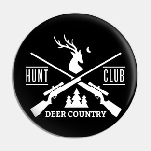 Hunt Club Deer Country Pin