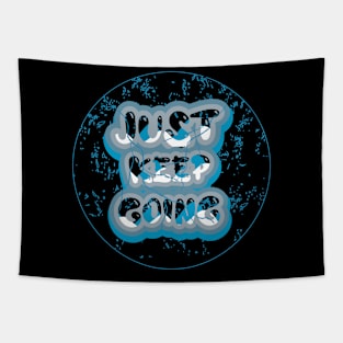 Just Keep Going Motivation Tapestry