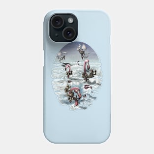 Flamingos in the Clouds Phone Case