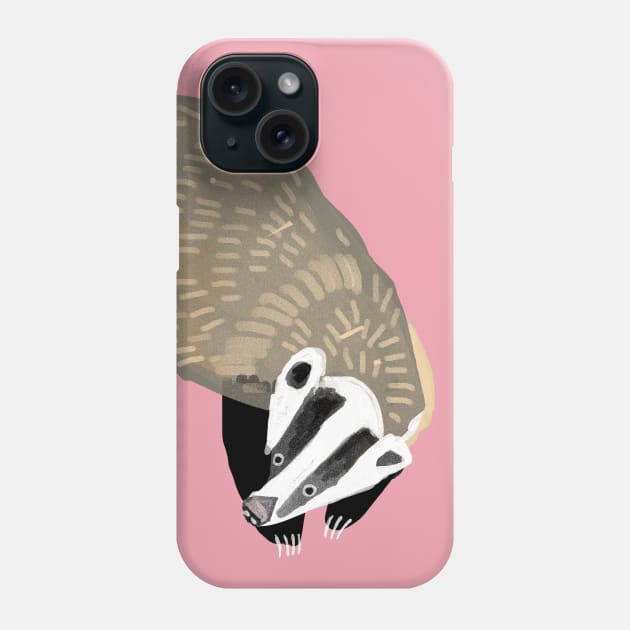 Asiatic Badger Phone Case by belettelepink