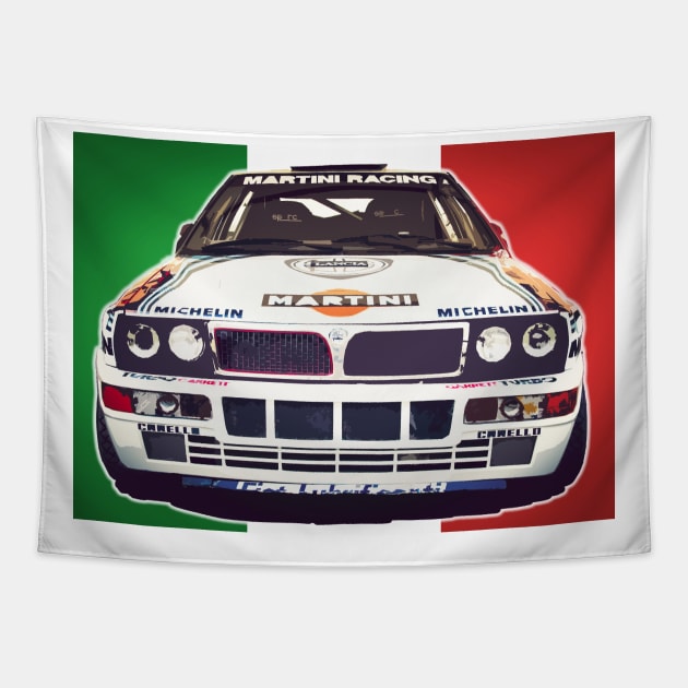 Delta Integrale Tapestry by TeEmporium