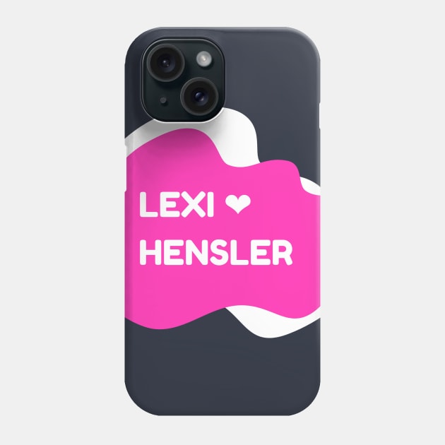 Lexi Hensler Phone Case by Qualityshirt
