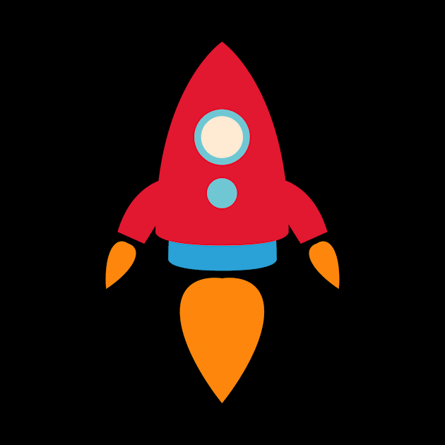 Cartoon Rocket by Alvd Design