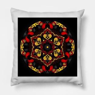 Floral Mandalas 287 (Style:5) Pillow