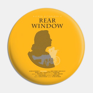 Alfred Hitchcock's Rear Window Pin