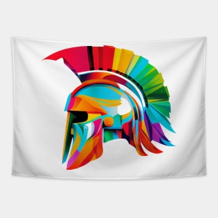 Spartan Helmet Tapestry