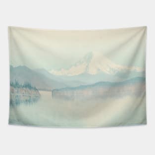 Painting of Mount Rainier Tapestry