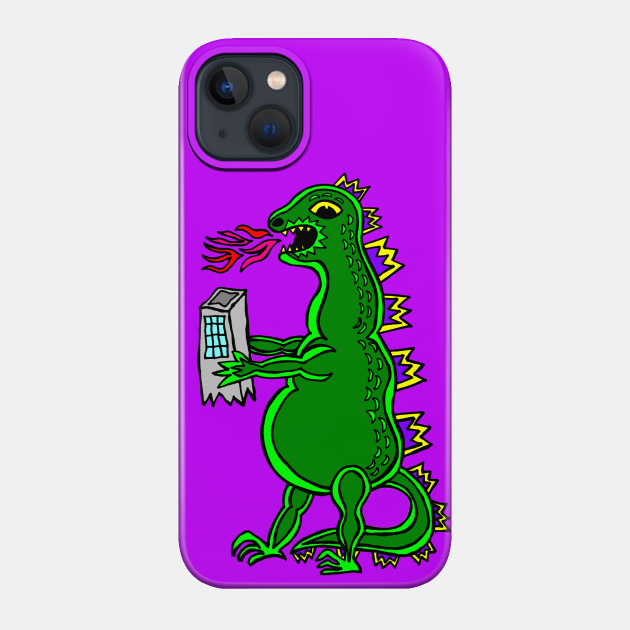 King Lizard - Monster - Phone Case