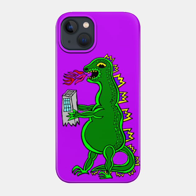 King Lizard - Monster - Phone Case