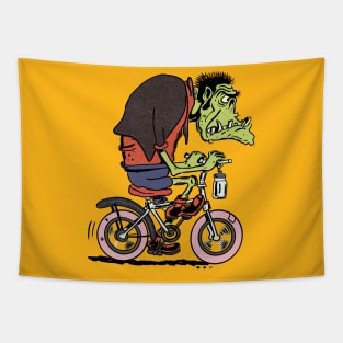 Bicycle-Monster Tapestry
