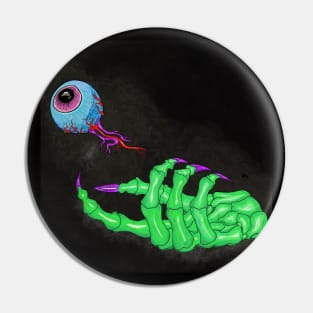 Zombie hand Pin