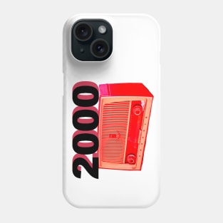 2000s numbering design Phone Case