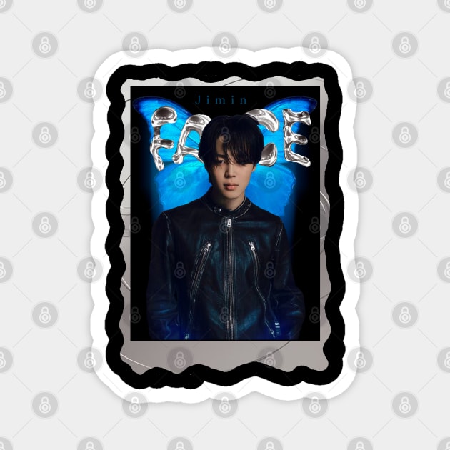 BTS JIMIN (FACE) Set Me Free Pt. 2 Magnet by art.deiji