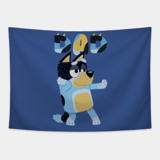 Vintage bluey dad Tapestry