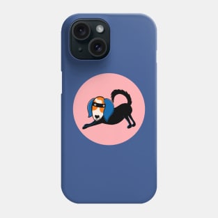 Fancy dressed puppy Phone Case