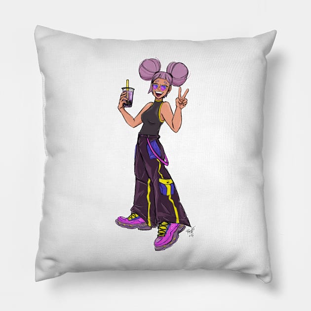 Entrapta! Pillow by Art-95