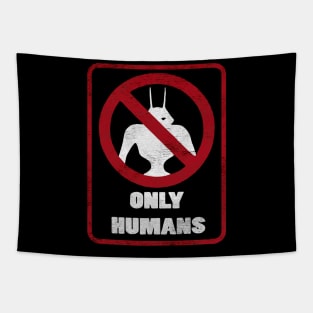 District 9 Humans Only Tapestry