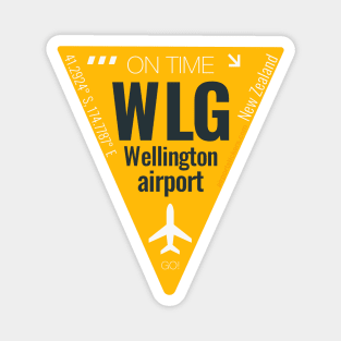 Wellington airport code ylw Magnet