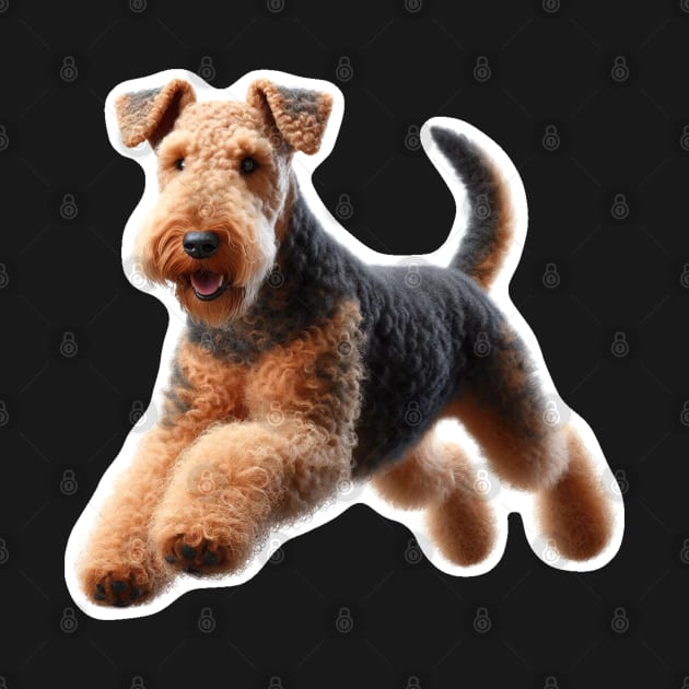 Airedale Terrier by millersye