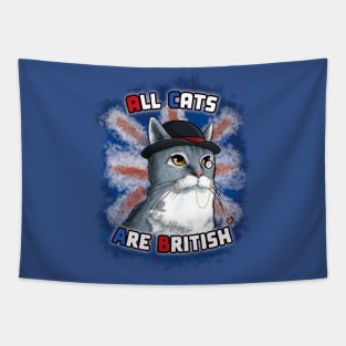 All Cats Are British Tapestry