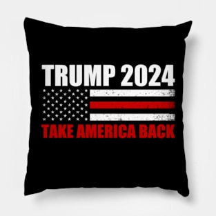 Trump Take America Back Pillow