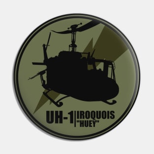 UH-1 Iroquois Huey Pin