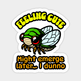 Cute Cicada Magnet