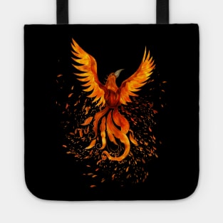 Rising Phoenix Bird Tote