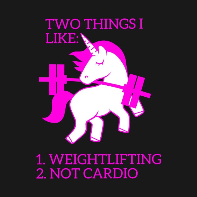 Weightlifting not cardio by TimAddisonArt