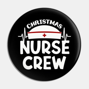 Christmas Nurse Crew Pin