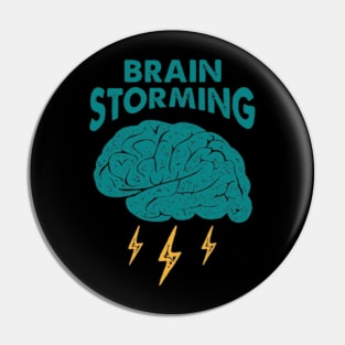 brain storming Pin